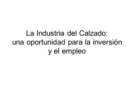 La Industria en Argentina