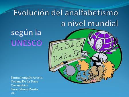 Evolución del analfabetismo a nivel mundial