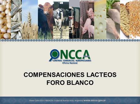 FORO BLANCO COMPENSACIONES LACTEOS. PRODUCTORES TAMBEROS COMPENSACIONES.