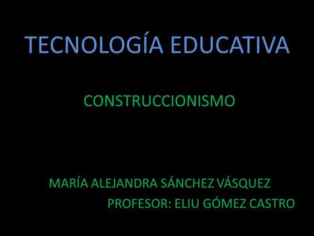 MARÍA ALEJANDRA SÁNCHEZ VÁSQUEZ