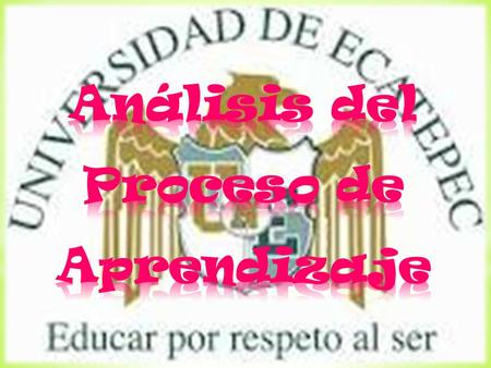 Análisis del Proceso de Aprendizaje