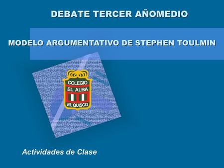 DEBATE TERCER AÑOMEDIO