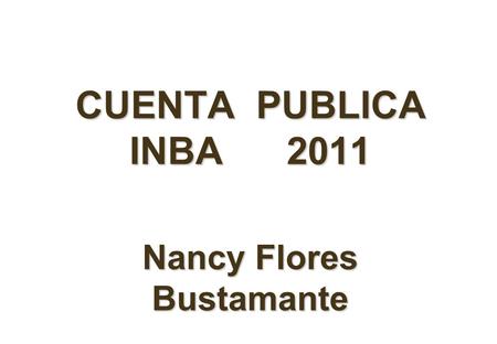 Nancy Flores Bustamante