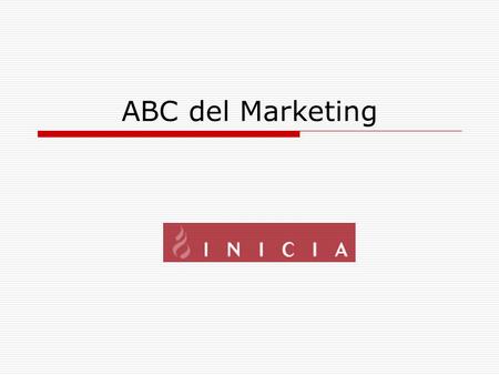 ABC del Marketing.