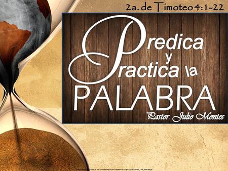 A. Las predicaci ó n expositiva es el m é todo preferente de la predicaci ó n. B)