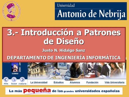 3.- Introducción a Patrones de Diseño