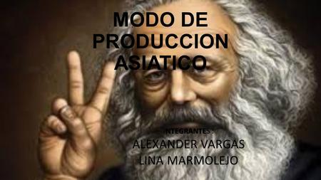 MODO DE PRODUCCION ASIATICO