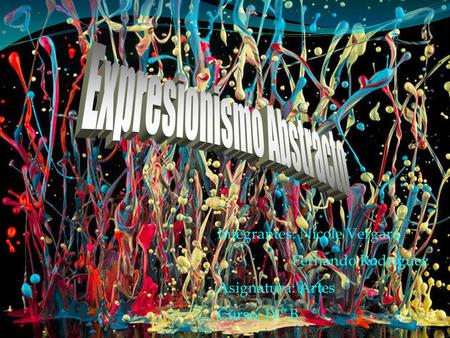 Expresionismo Abstracto