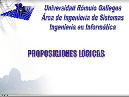 Universidad Rómulo Gallegos Área de Ingeniería de Sistemas