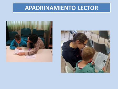 APADRINAMIENTO LECTOR