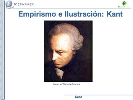 Empirismo e Ilustración: Kant
