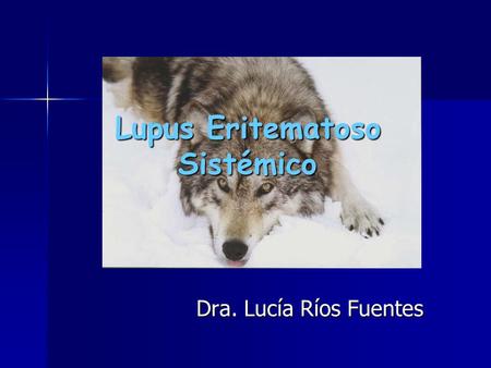 Lupus Eritematoso Sistémico