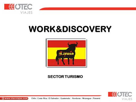 WORK&DISCOVERY SECTOR TURISMO