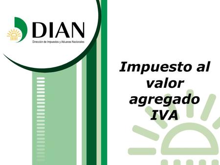 Impuesto al valor agregado IVA