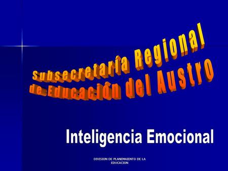 DIVISION DE PLANEMAIENTO DE LA EDUCACION. Signos de la expansión: Aumento de investigadores e investigaciones relacionadas Aplicación del concepto al.