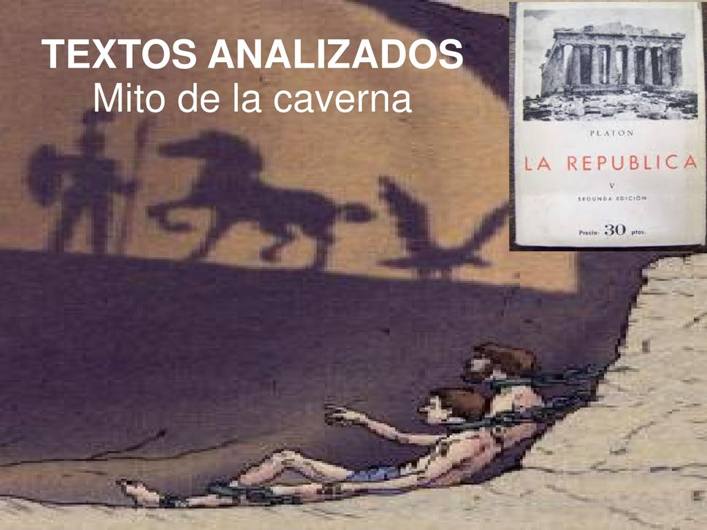 TEXTOS ANALIZADOS Mito de la caverna - ppt descargar