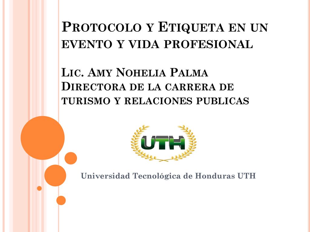 Universidad Tecnológica de Honduras UTH - ppt descargar
