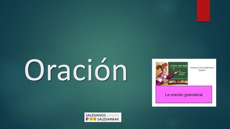 Oración.