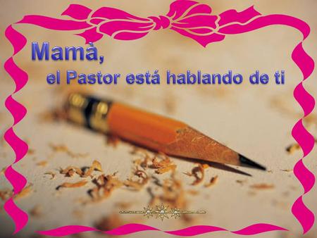 Después de mucho tiempo una señora volvió a ir al culto con su hijita.