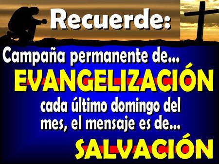 cada último domingo del