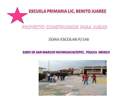 PROYECTO CONSTRUIMOS PARA JUGAR