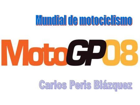 Mundial de motociclismo