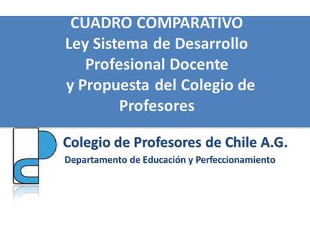 Colegio de Profesores de Chile A.G.