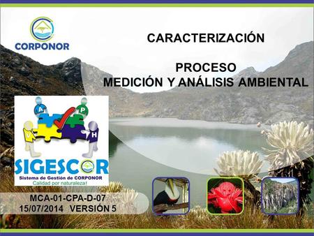 MEDICIÓN Y ANÁLISIS AMBIENTAL