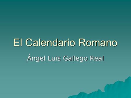 Ángel Luis Gallego Real