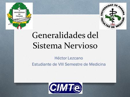 Generalidades del Sistema Nervioso