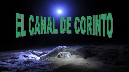 EL CANAL DE CORINTO.