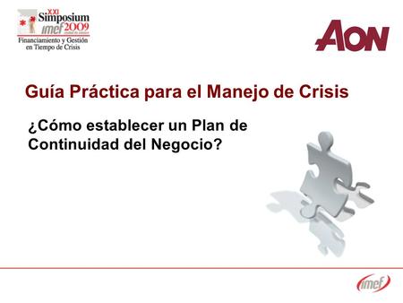 Guía Práctica para el Manejo de Crisis