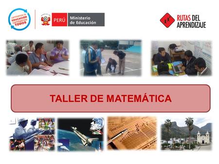 15/04/2017 TALLER DE MATEMÁTICA.