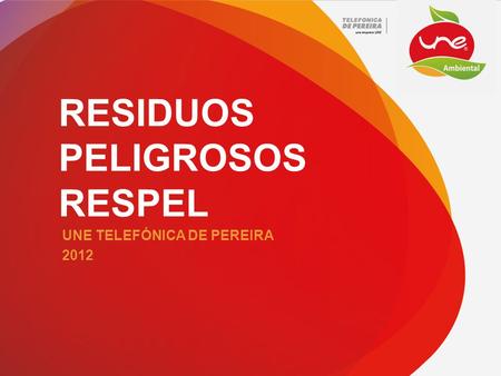RESIDUOS PELIGROSOS RESPEL