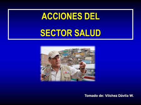 Tomado de: Vilchez Dávila W.