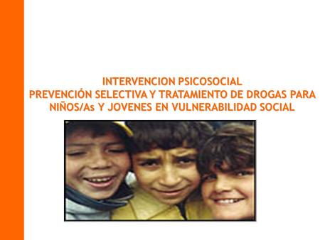 INTERVENCION PSICOSOCIAL