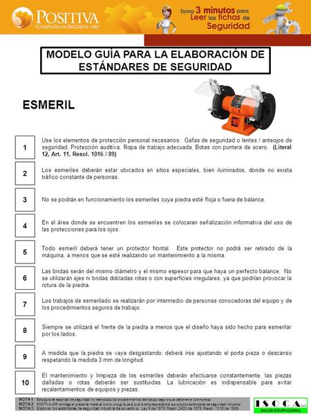 MODELO GUÍA PARA LA ELABORACIÓN DE ESTÁNDARES DE SEGURIDAD