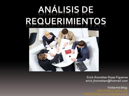 Análisis de Requerimientos