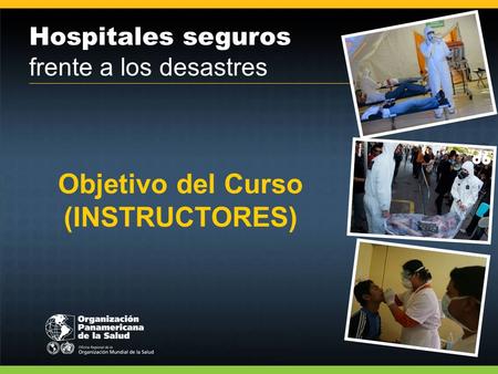 Objetivo del Curso (INSTRUCTORES)