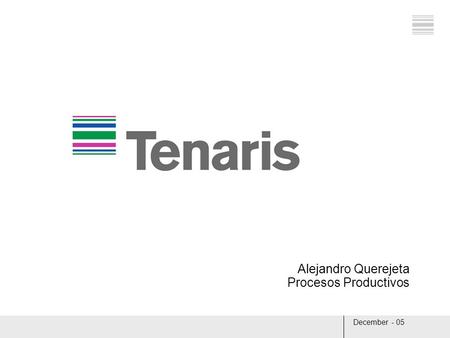 Alejandro Querejeta Procesos Productivos