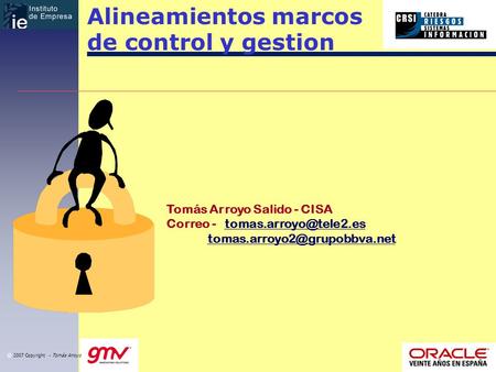 © 2007 Copyright - Tomás Arroyo Tomás Arroyo Salido - CISA Correo -  Alineamientos.