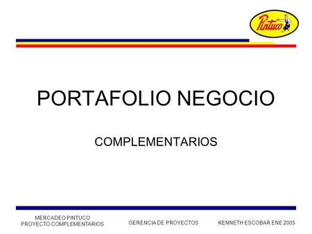 PROYECTO COMPLEMENTARIOS