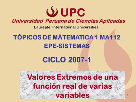 Universidad  Peruana de Ciencias Aplicadas