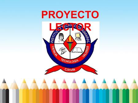 PROYECTO LECTOR.