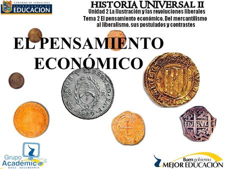 EL PENSAMIENTO ECONÓMICO