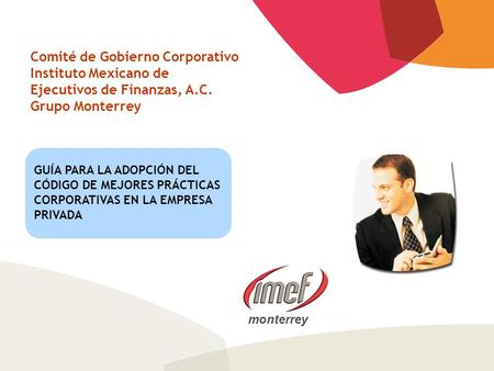 Comité de Gobierno Corporativo Instituto Mexicano de