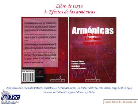 Libro de texto 5- Efectos de las armónicas