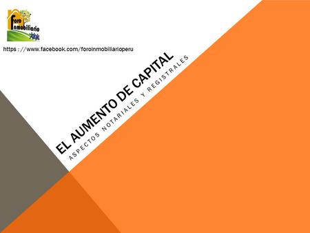 Aspectos notariales y registrales