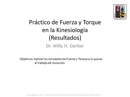 Práctico de Fuerza y Torque en la Kinesiología (Resultados)