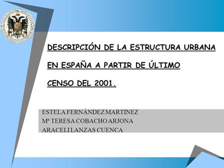 ESTELA FERNÁNDEZ MARTINEZ Mª TERESA COBACHO ARJONA